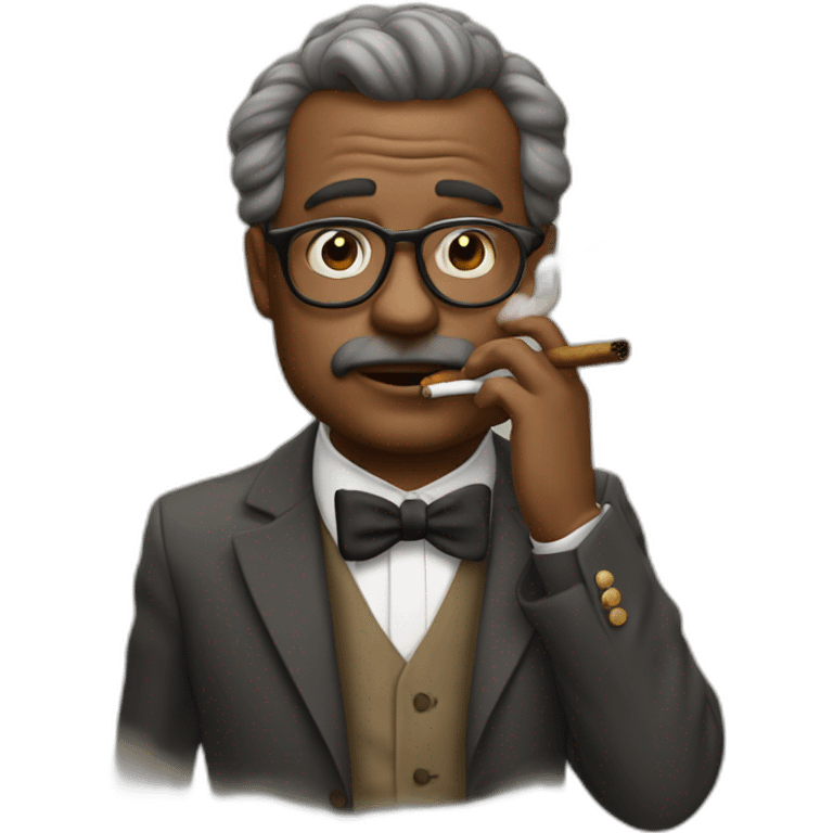 Winston churchild fume la cigare emoji