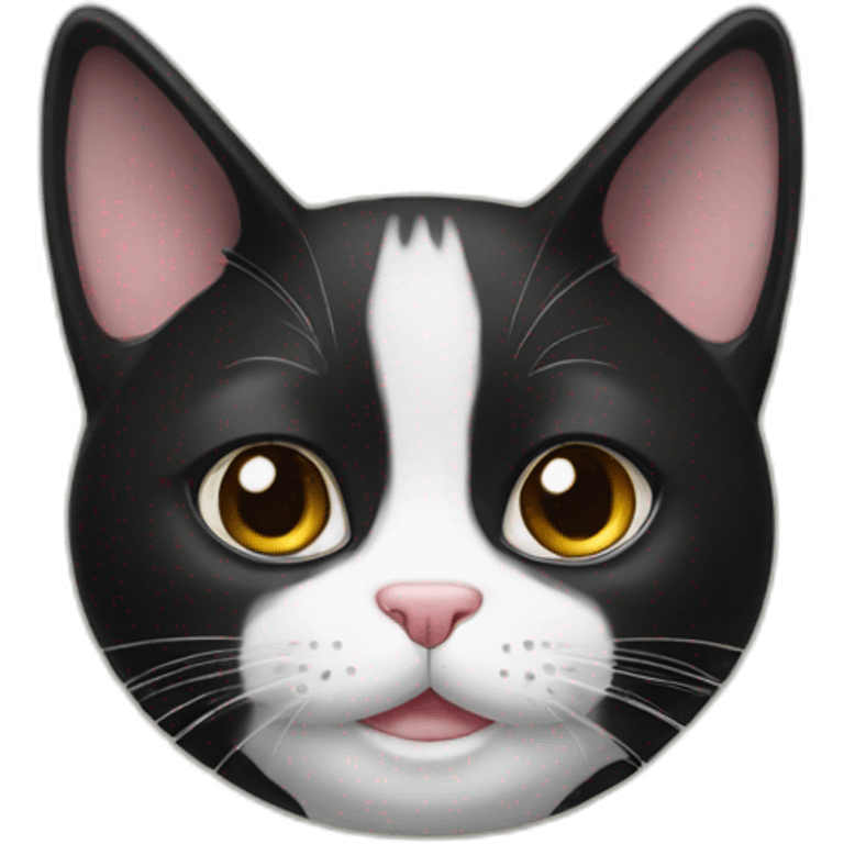 tuxedo cat wearing tuxedo emoji