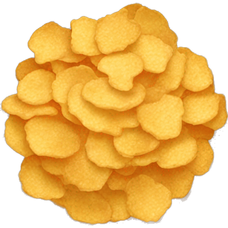 A single small bowl of cornflakes emoji