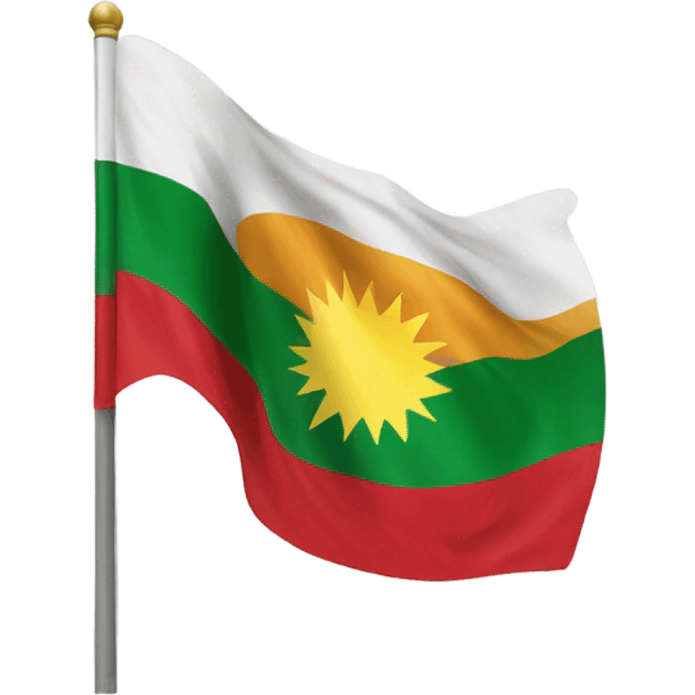 Kurdistan flag emoji