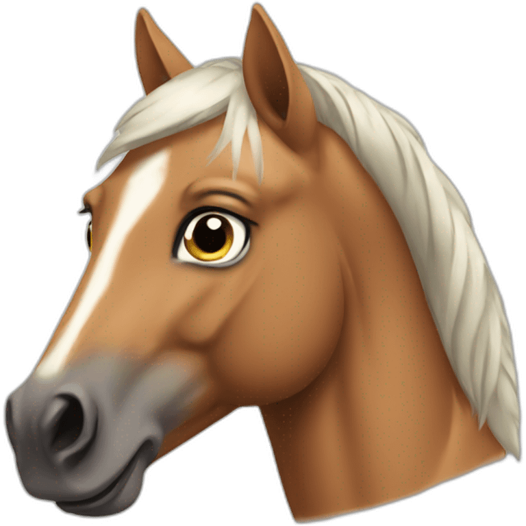 horse on steroids emoji