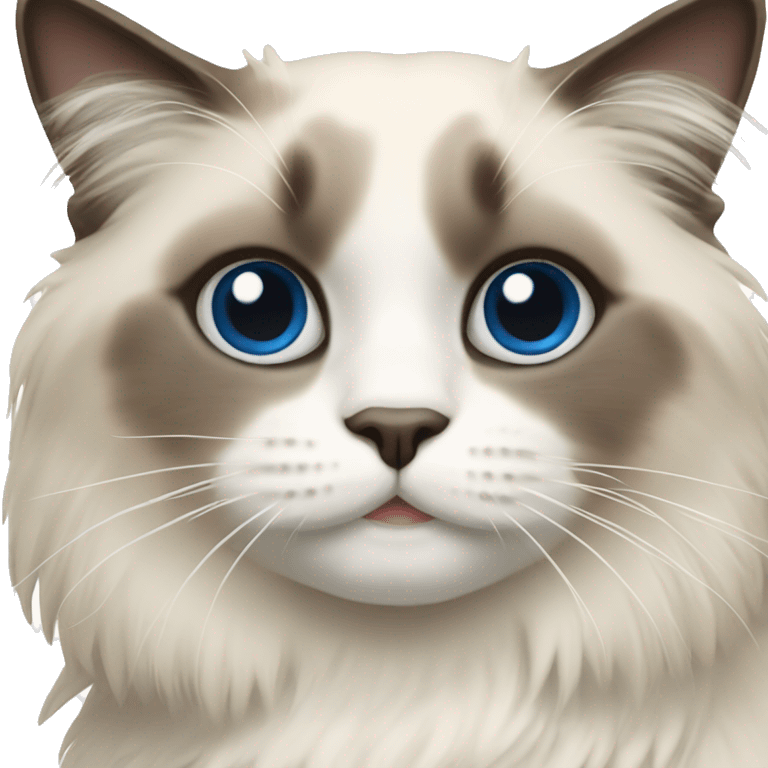 Ragdoll cat emoji