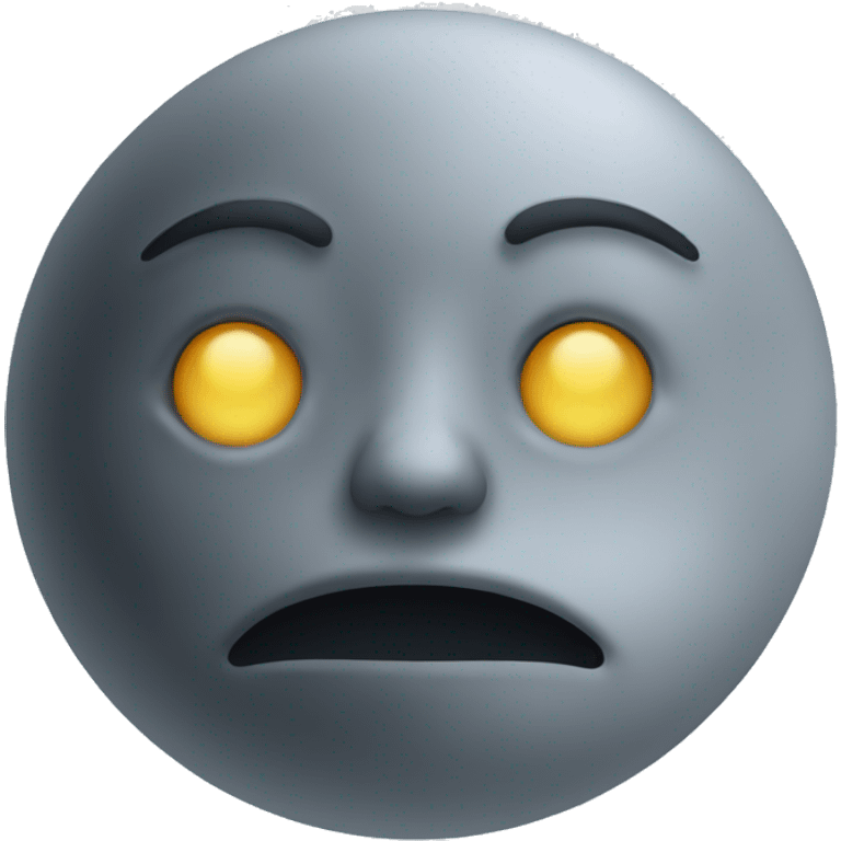 Moon face emoji