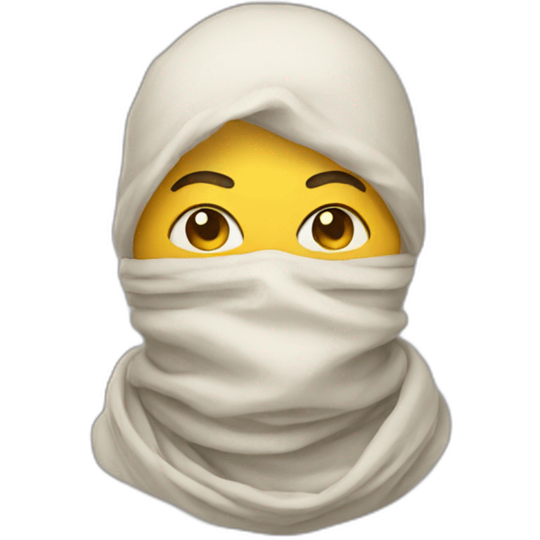 scarf mask emoji