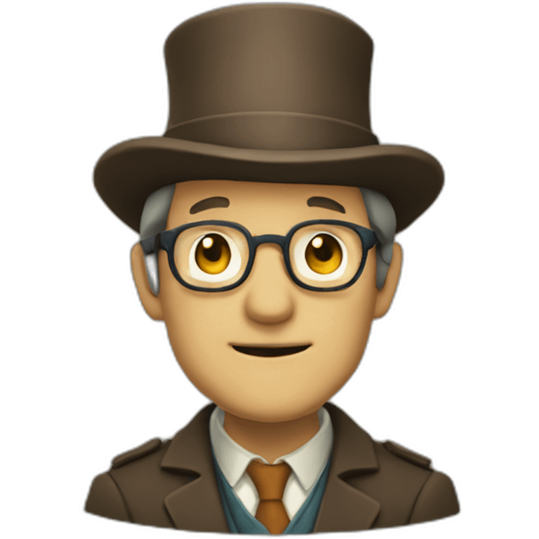 Professor Layton emoji