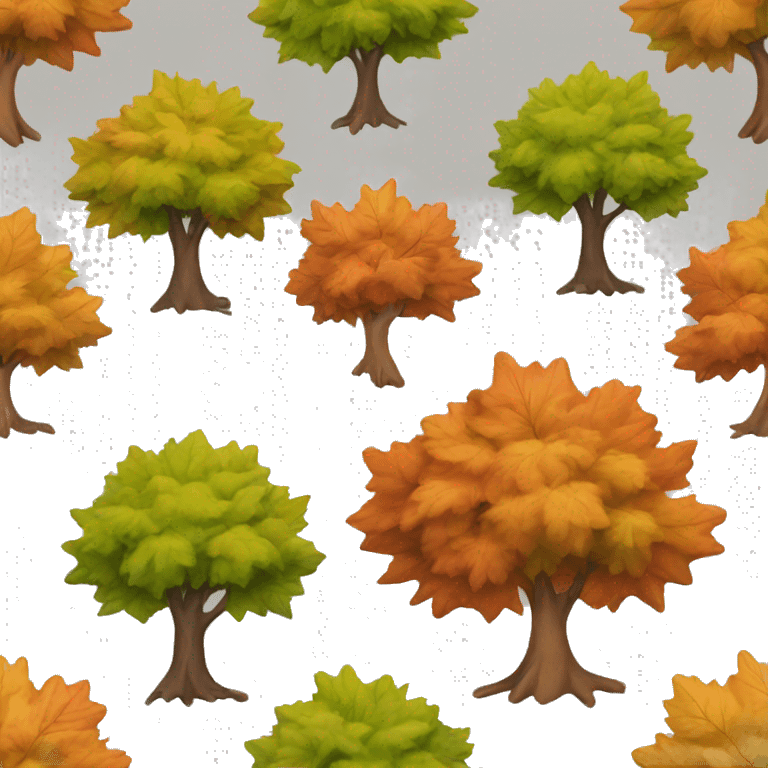 Maple tree emoji