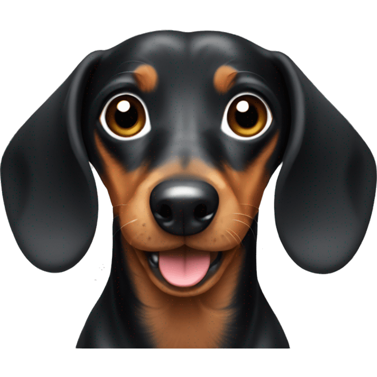 Miniature dachshund  emoji