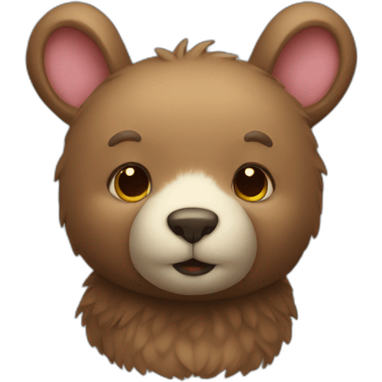 rabbit bear emoji