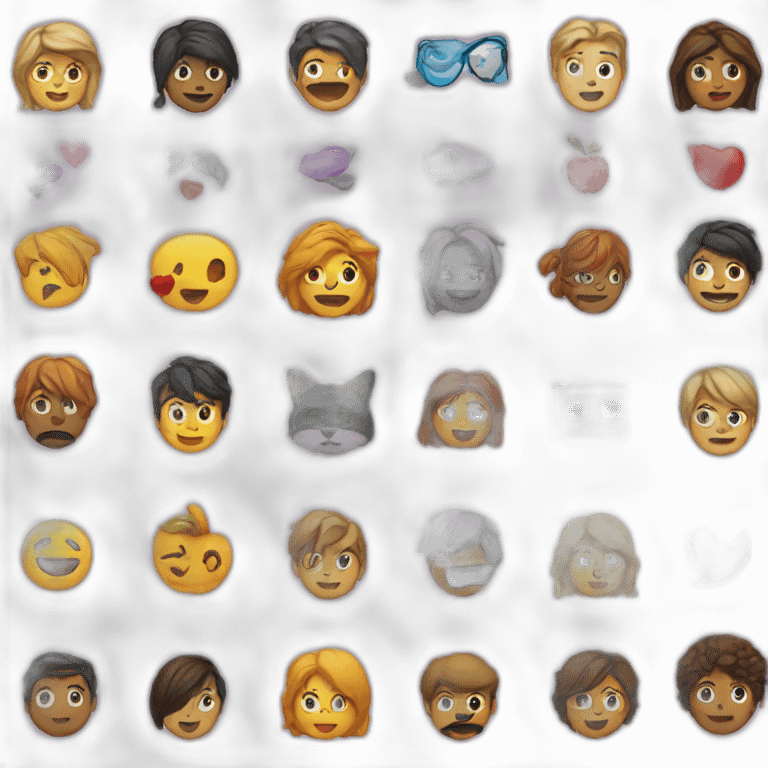 social media icons emoji