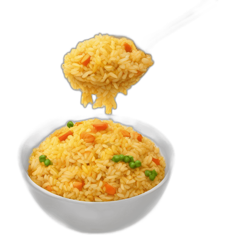 Fried rice emoji