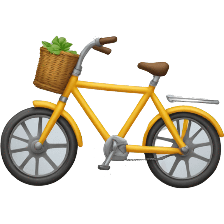 Flying bicycle emoji