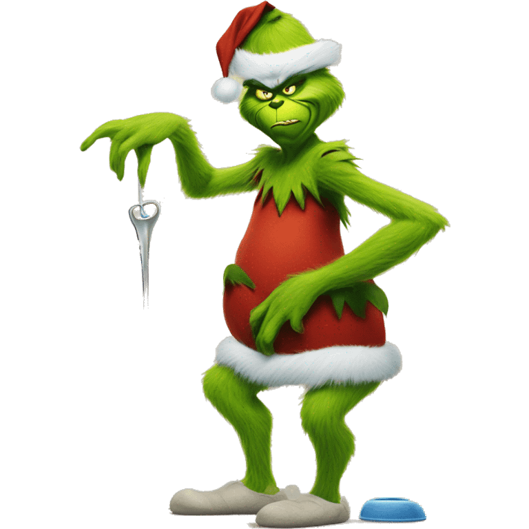 The grinch saying when knee surgery is tomorrow  emoji