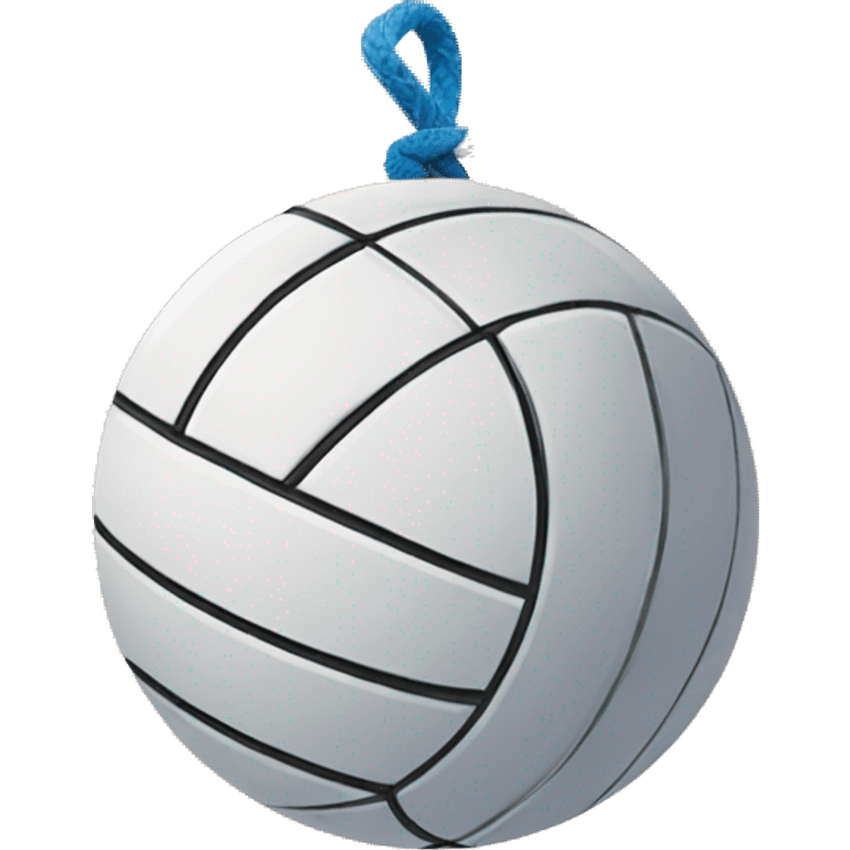 Volleyball on rubber rope emoji