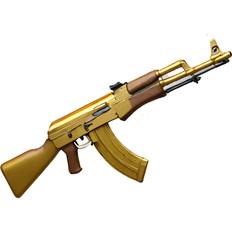 gold ak47 emoji