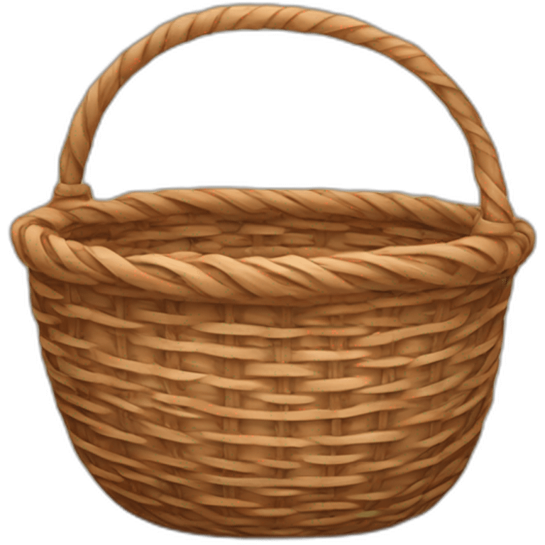 Brown Basket  emoji