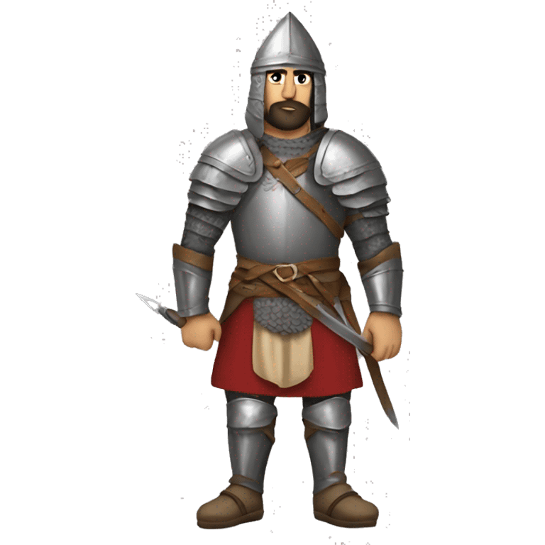 Armenian medieval warrior emoji