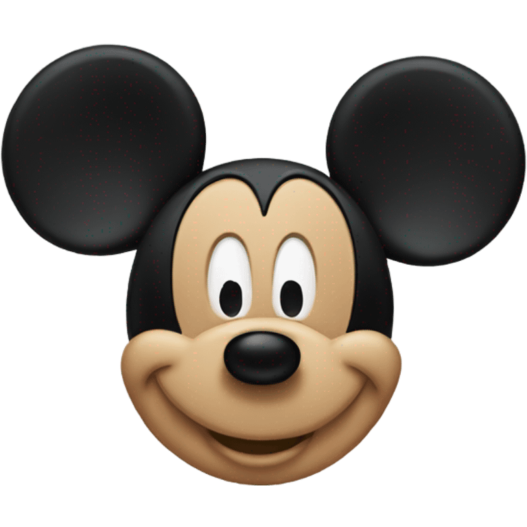 Mickey mouse emoji