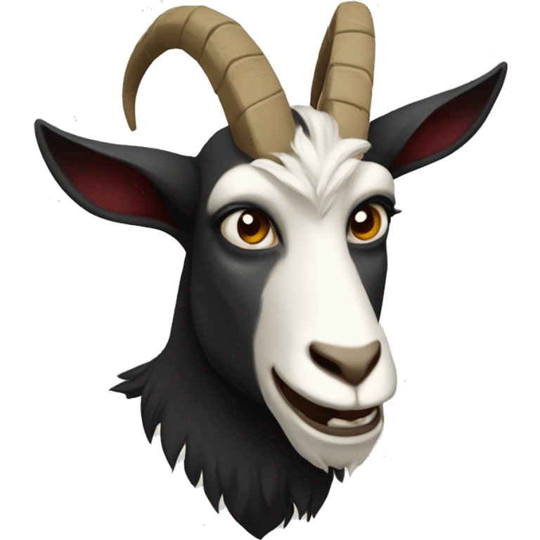 evil goat emoji