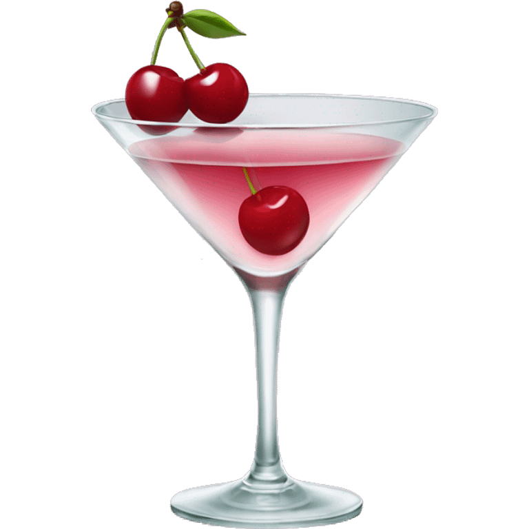 Cherry martini emoji