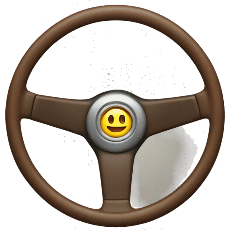 steering wheel emoji