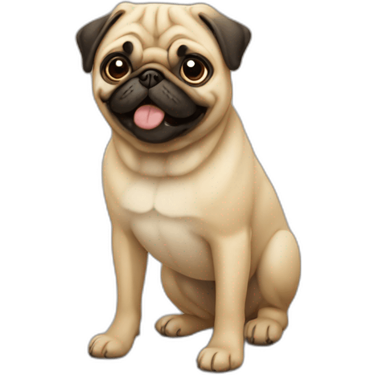 pug dog emoji