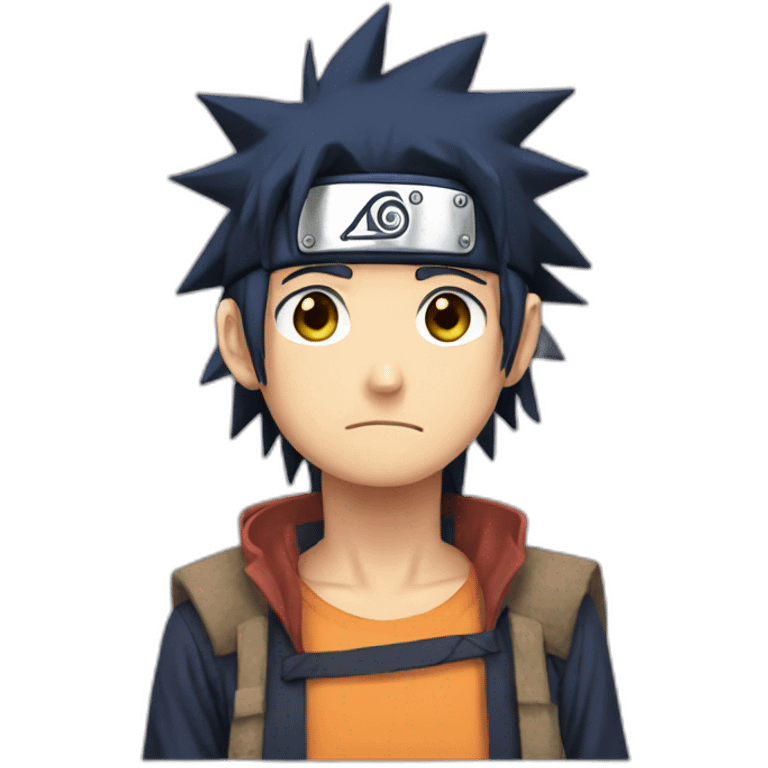 Naruto sad emoji