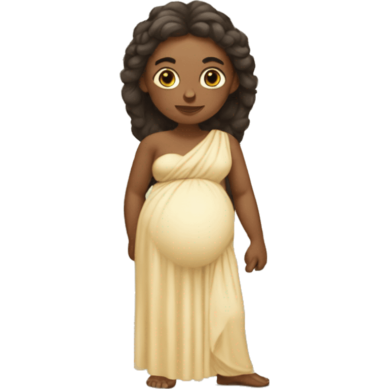 ancient greek woman pregnant emoji