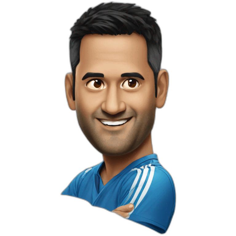 Dhoni emoji