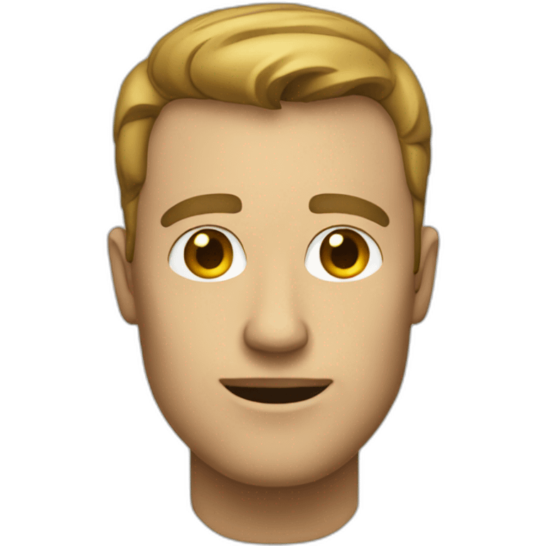 Mystery man emoji