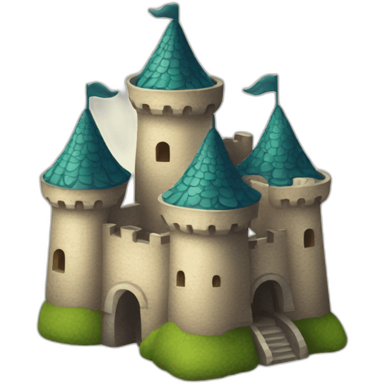 Cindinella castle emoji