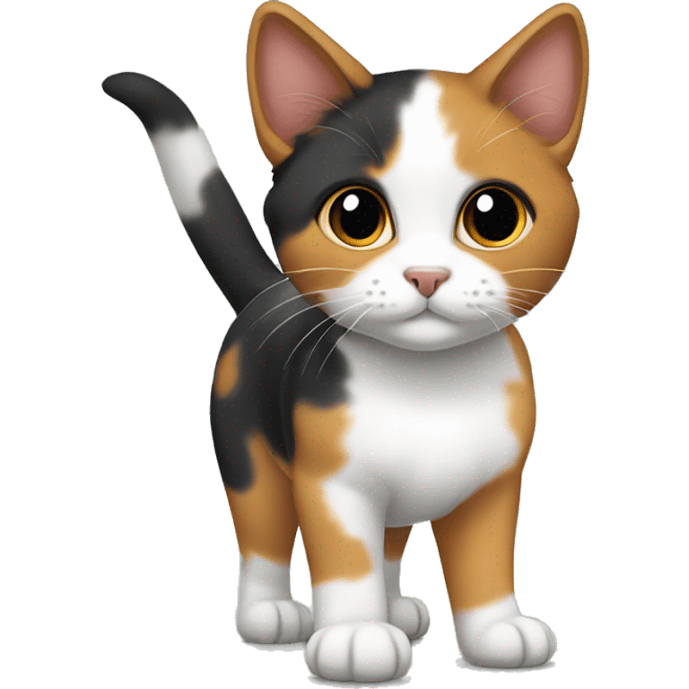 Calico without tail emoji