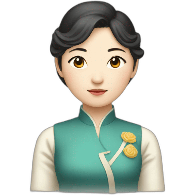 Gao Yi Ning female emoji