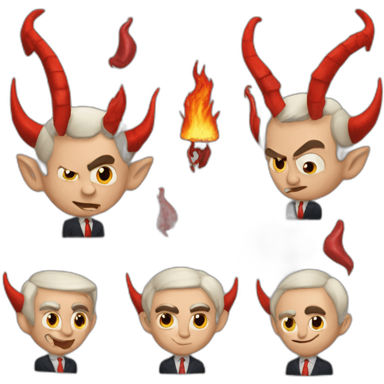 Benjamin-Netanyahu-as-devil emoji