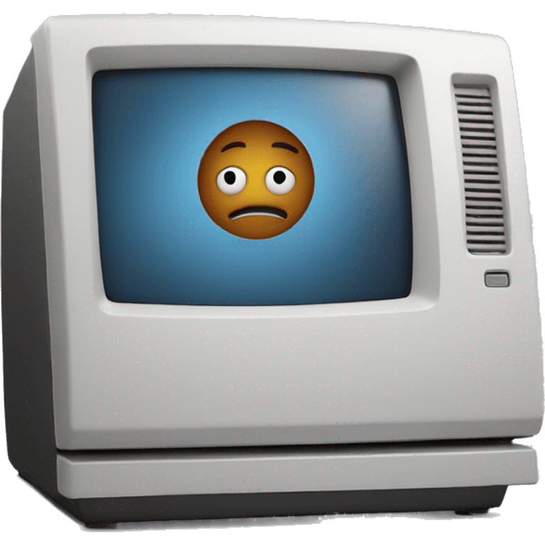 a computer saying no emoji