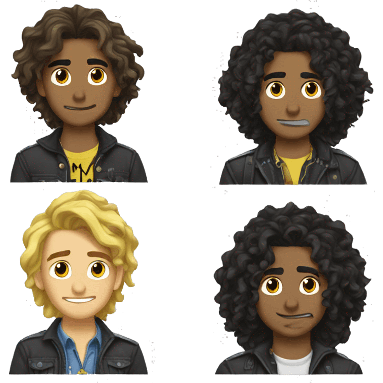 Blake Michael from lemonade mouth emoji