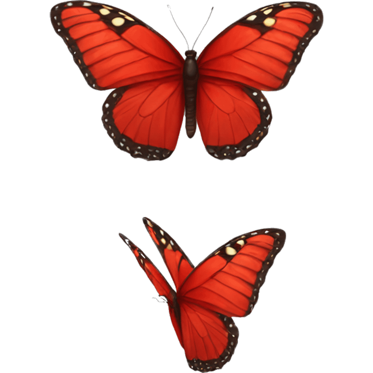 Red Butterfly emoji