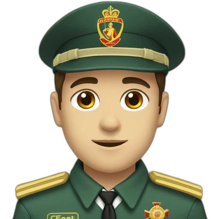 Guardia civil joven emoji