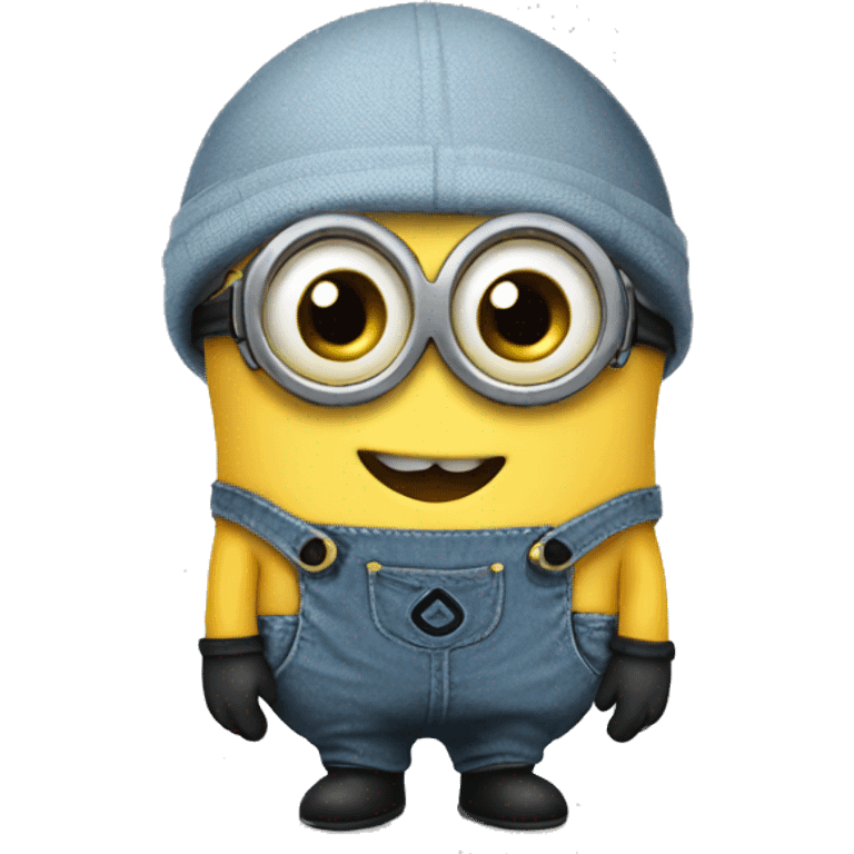 A baby minion emoji