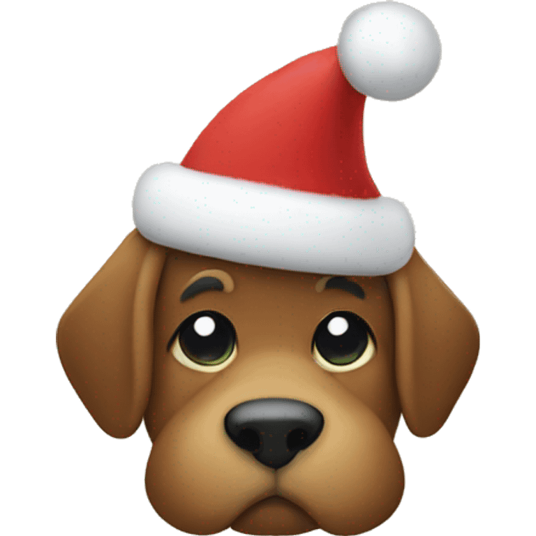 Christmas paw emoji