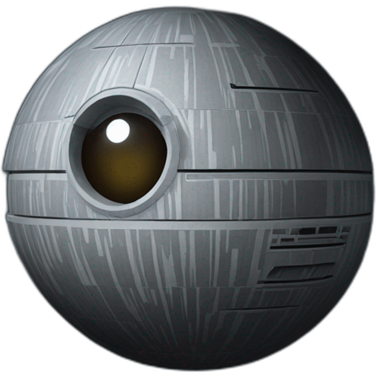 death star face emoji