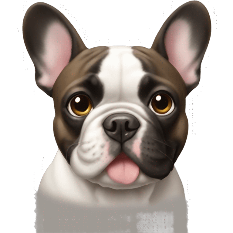 French bulldog  emoji