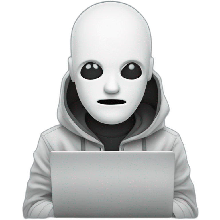 cyber guy with laptop emoji