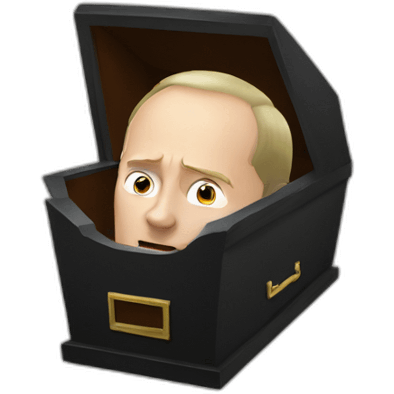 putin in a coffin emoji