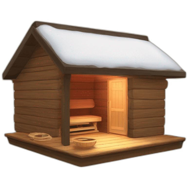 Home made sauna emoji