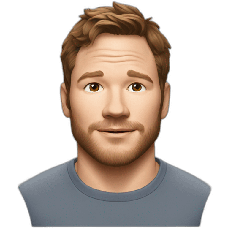 chris-pratt t-shirt emoji