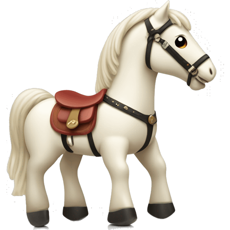 Rocking ivory horse TOY emoji