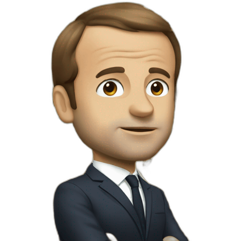 Macron qui se fait tuer emoji