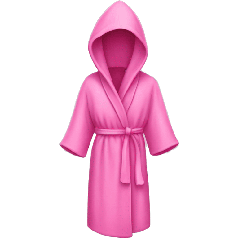 Pink robe emoji