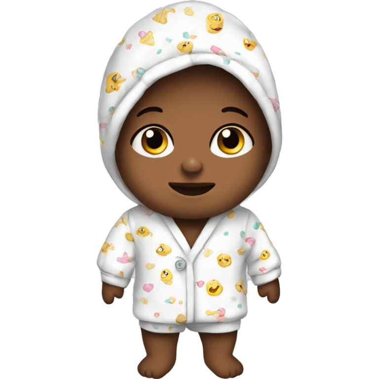 Baby pajamas emoji