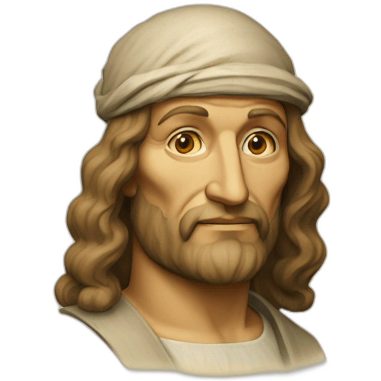 Leonardo DaVinci emoji